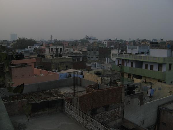 Rooftop view of Delhi