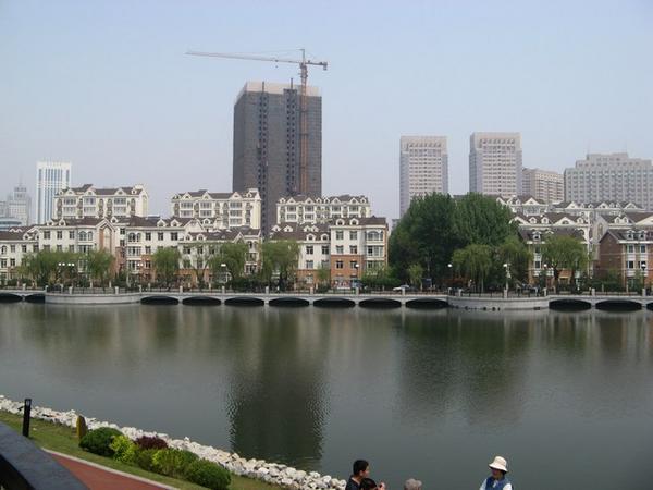 A Park in Eastern Downtown Dalian
