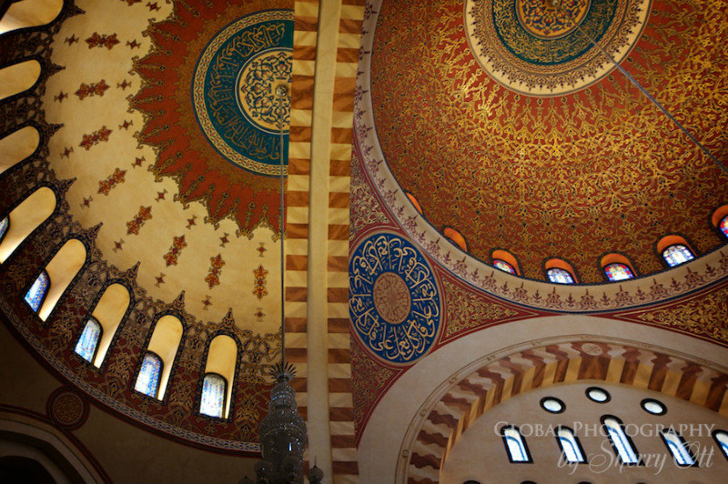 Plafond de la mosquée al-Amin