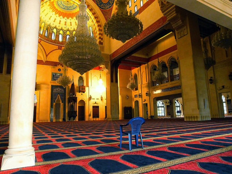 Mosquée al-Amin, intérieur