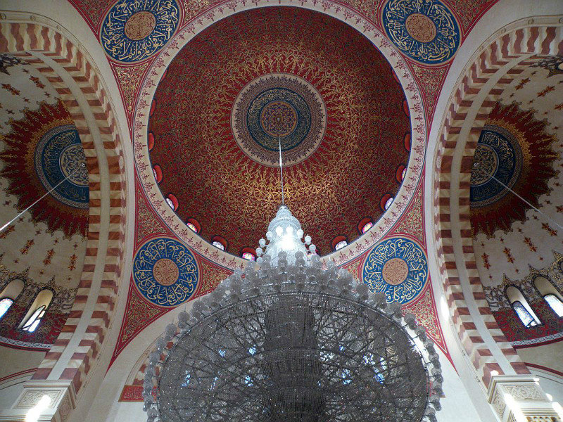 Mosquée al-Amin, intérieur