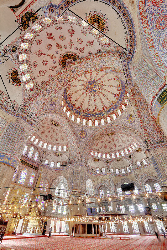 Dômes Mosquée Bleue