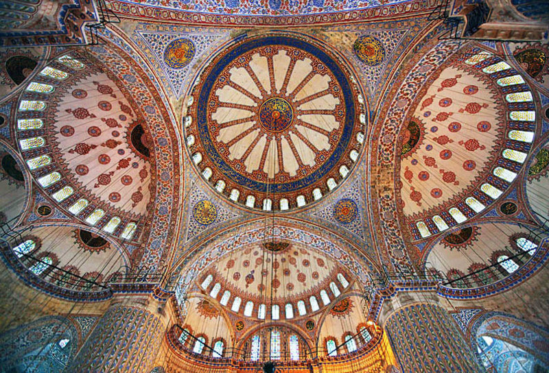 Dôme principal Mosquée Bleue