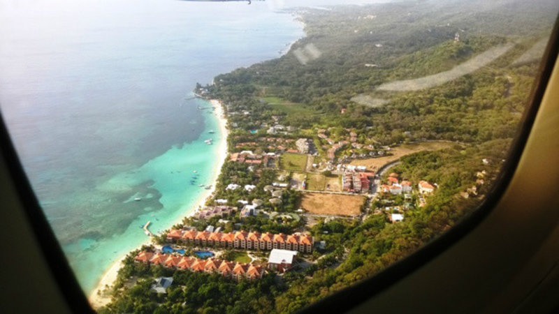 Roatan's View from the Air