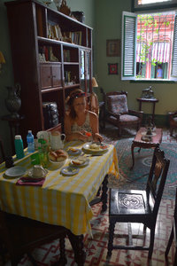 Casa Colonial breakfast, Havana