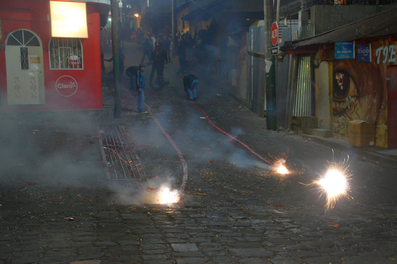 Guatemalans love a firecracker or two