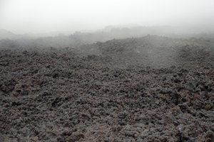 Dried lava river - Volcan Pacaya