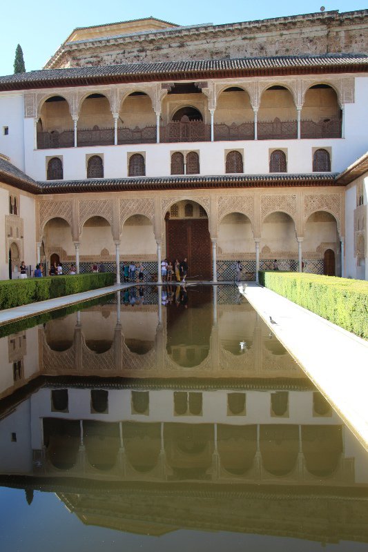 Interior courtyard, Nasrid Palace, Alhambra