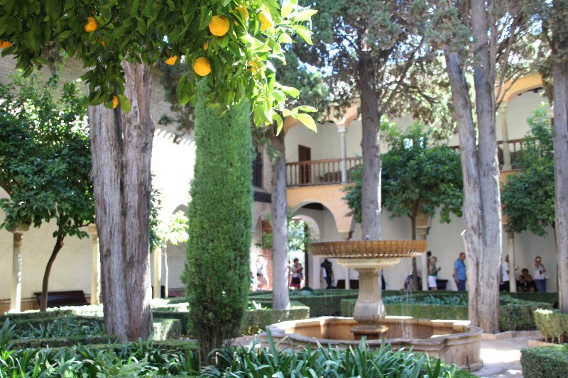 Courtyard, Alhambra