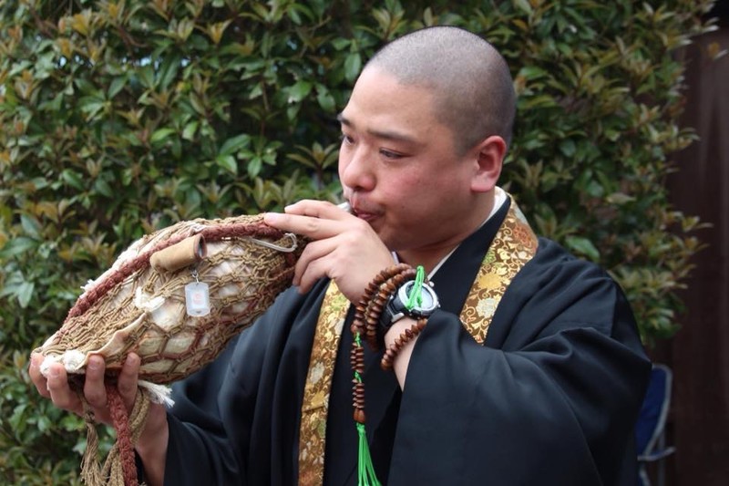 A Buddhist shofar