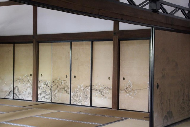 Screen paintings at Ryoan-ji 