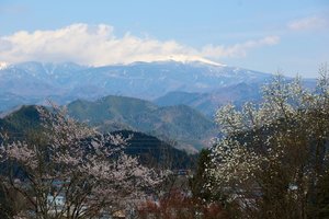 Mountain view from Takayama 