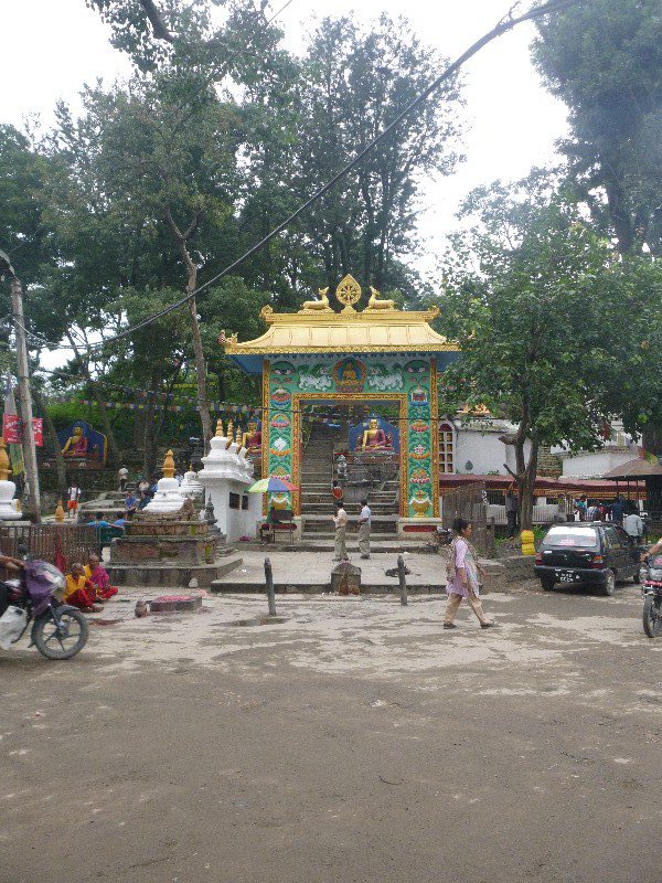 Swayambhu entrance from the east