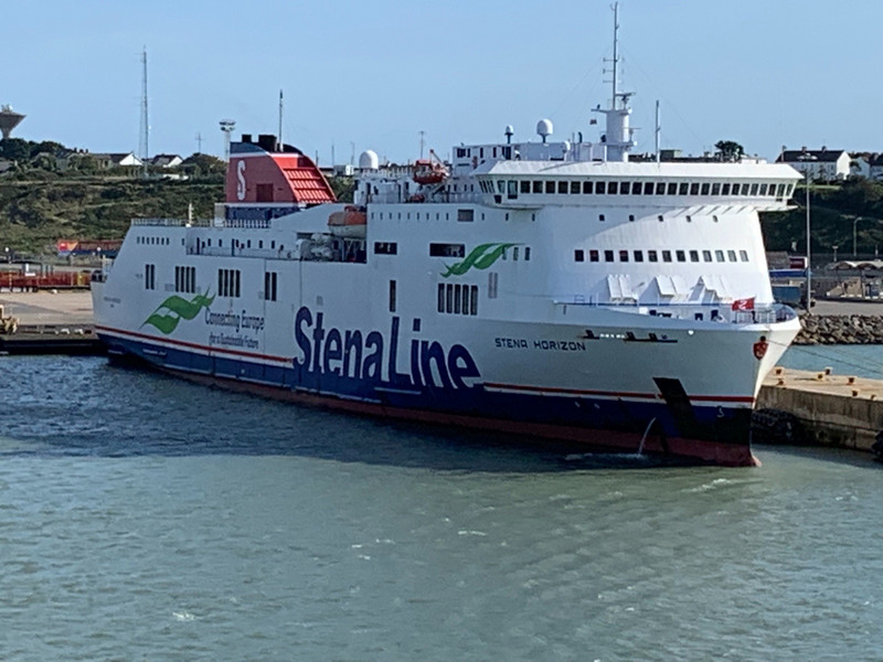 Stenna Lines Ferry from Fishguard Wales to Rosslare Ireland
