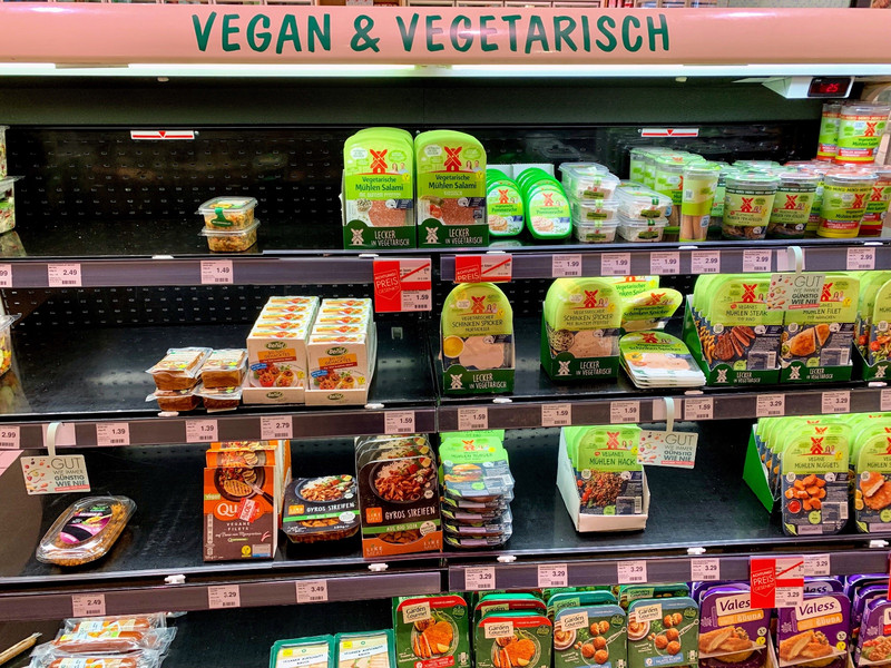Actually found the Vegan section.....not well attended!
