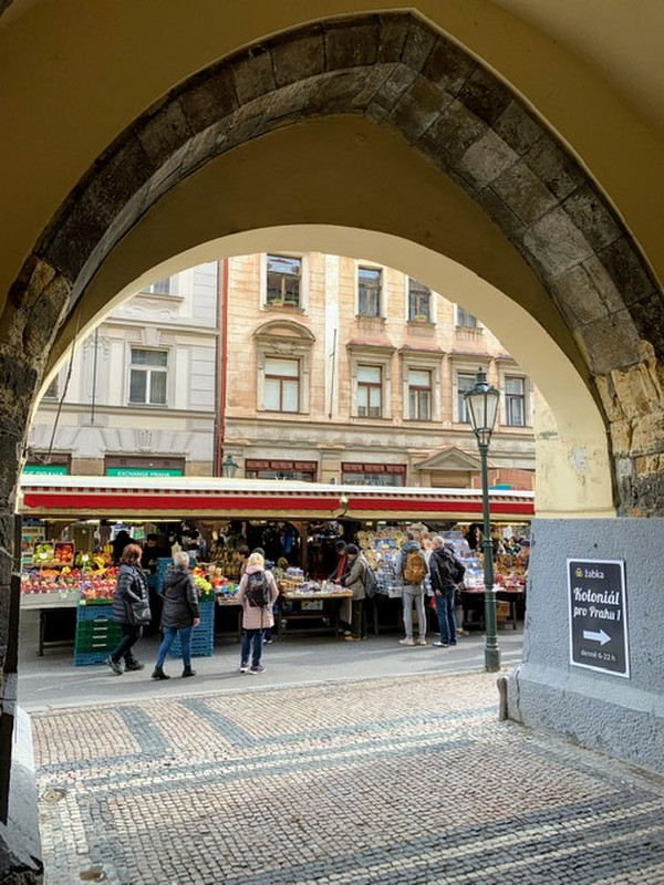 A market in Old Town
