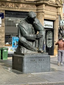 The Famous citizen of Zagreb - Nikola Tesla!