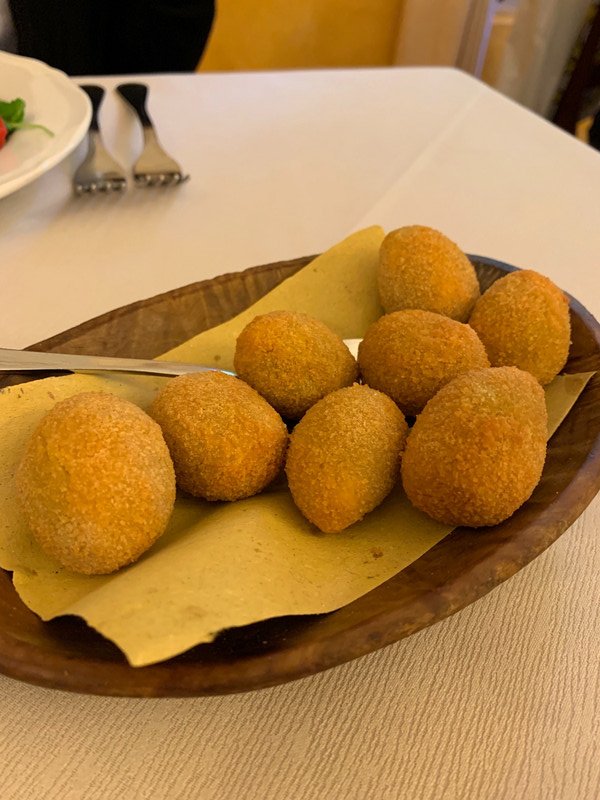 The Ascoli specialty - Ascolane Olives!