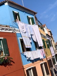Wash day in Burano