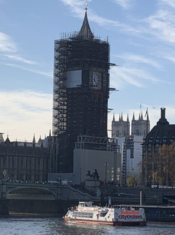 Big Ben not working....much like the politicians here!!!!