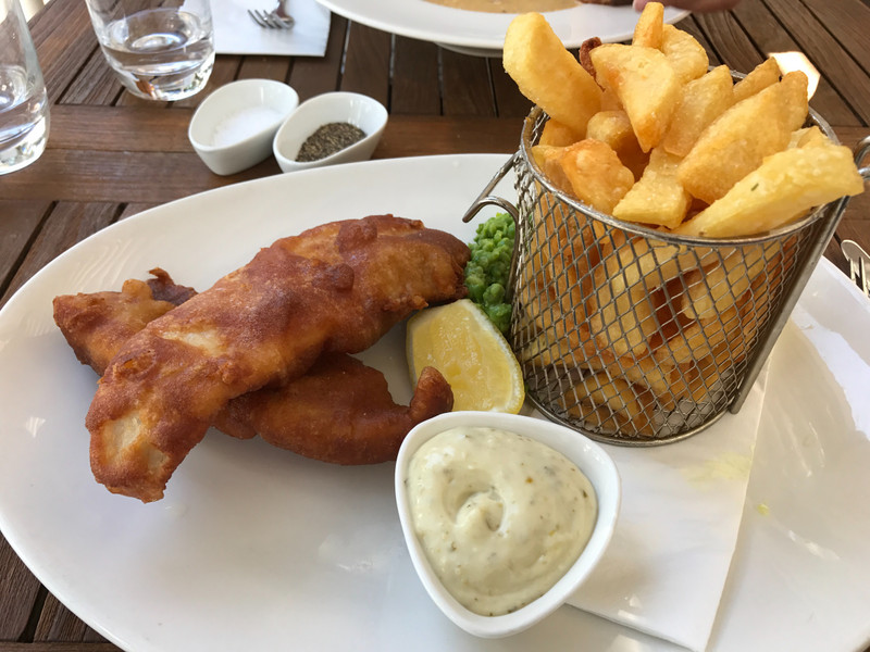 Blue Cod and chips - Hard to beat!