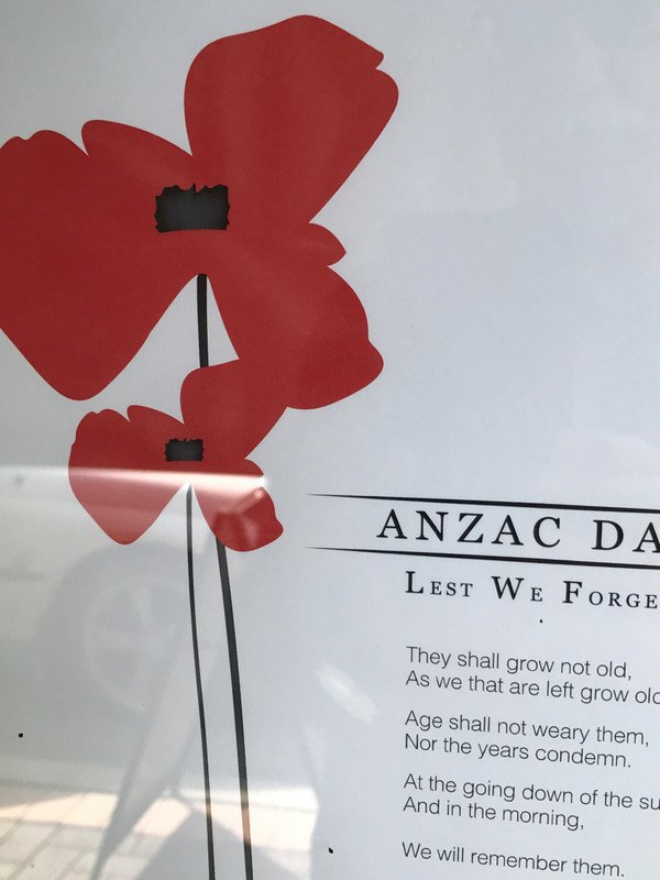 ANZAC Day is BIG - April 25th