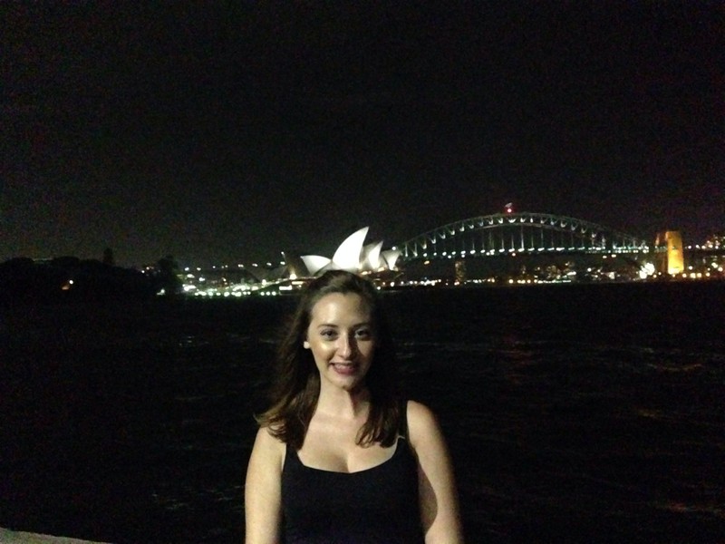 Pretending the Opera House is a crown haha 