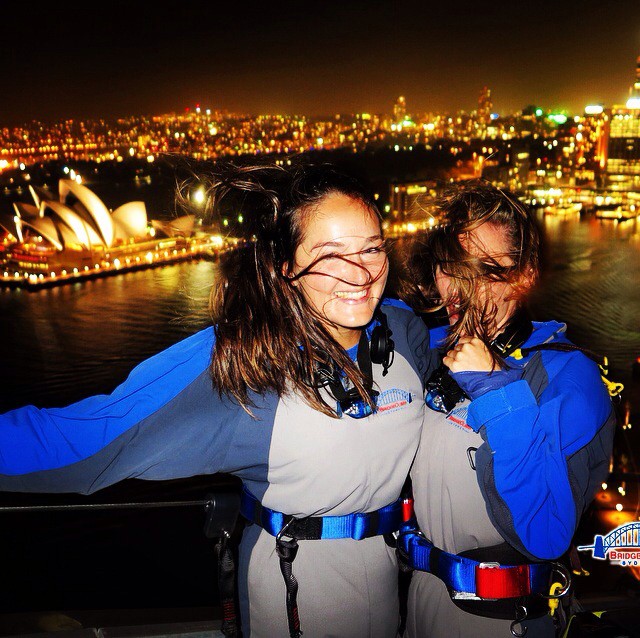 Sydney Bridge Climb- Windy!!!