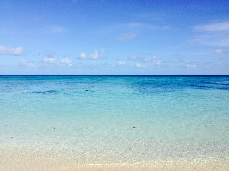 Barefoot beach!