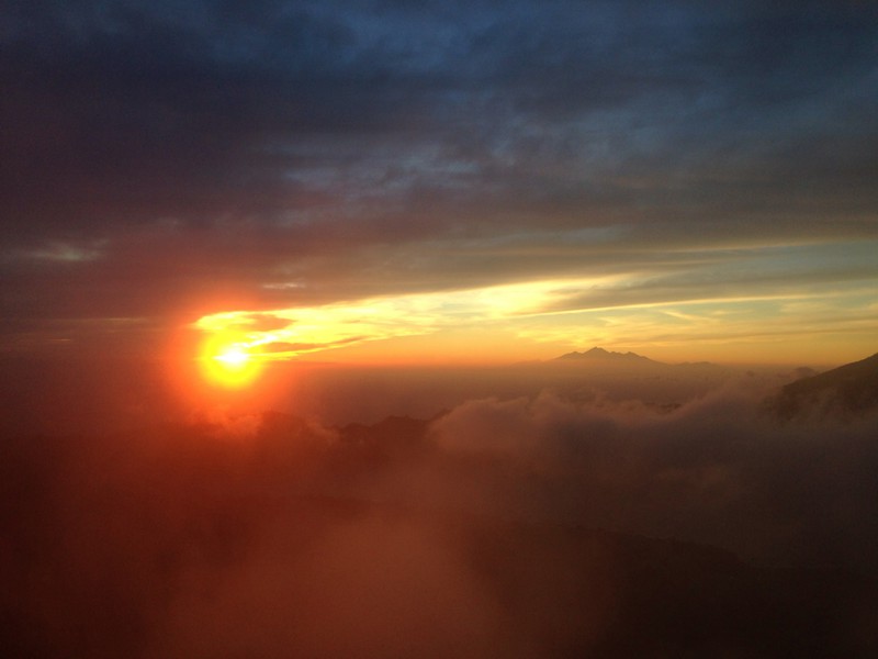 Sunrise Mount Batur - view