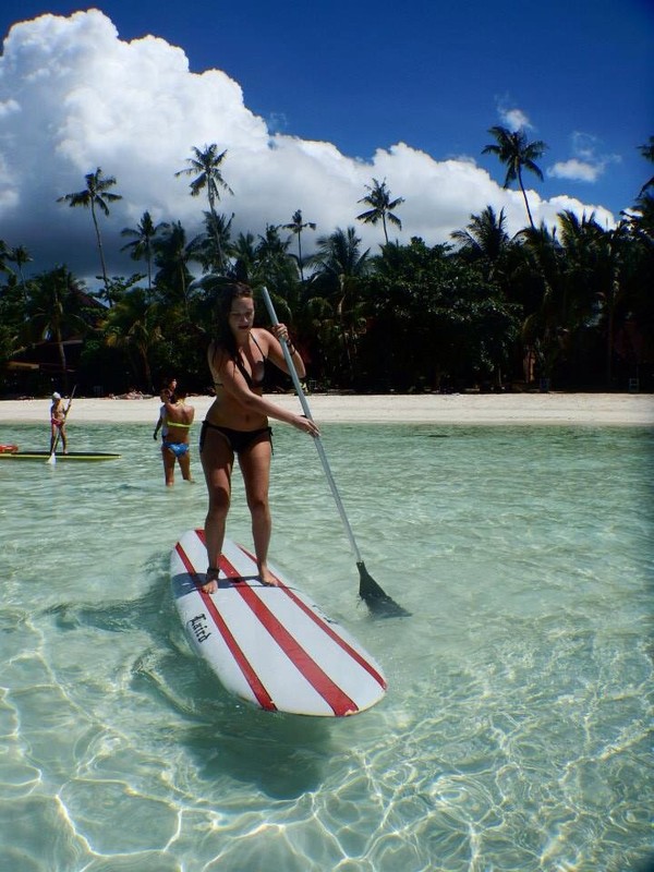 Paddle boarding 