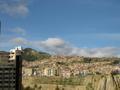 The outskirts of La Paz, up in the hills