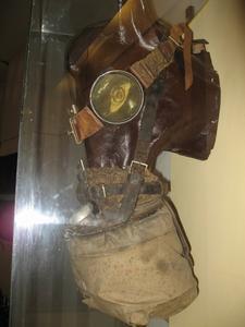 Gas mask for a horse used during WWII