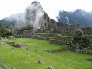 Main courtyard of Macchu Picchu