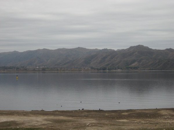 View of the lake in Villa Carlos Paz
