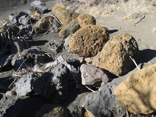 Lava rocks