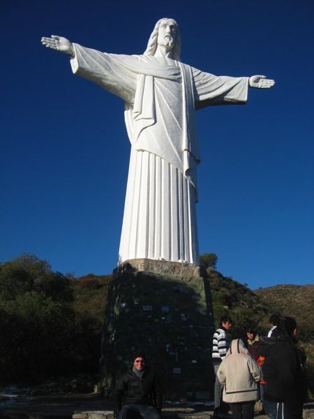 Cristo Redentor statue, La Cumbre