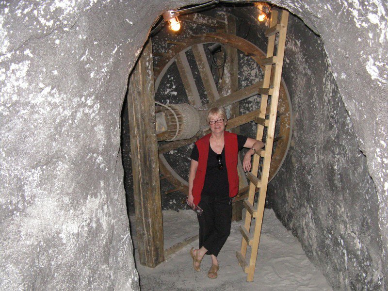 Underground at the salt centre