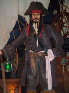 Captian Jack Sparrow's Waxwork