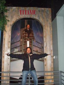 Me on the Titanic with Leonardo!