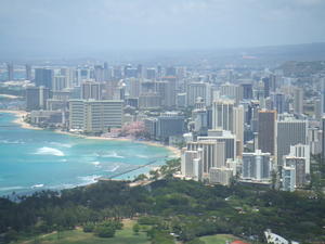A Close up of Waikiki