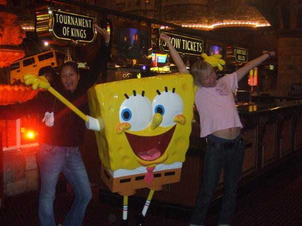 Me and Sponge Bob Square Pants!!