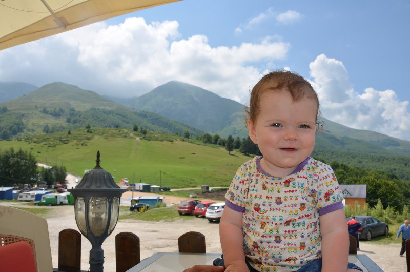 Amy in the Sharr Mountains, Kosovo
