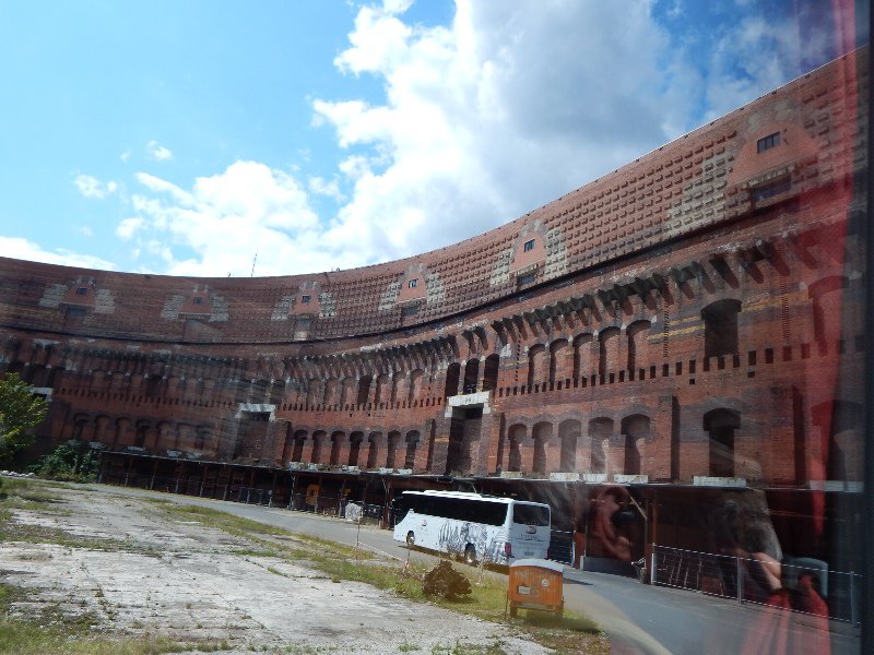 Inside the Coliseum  grounds