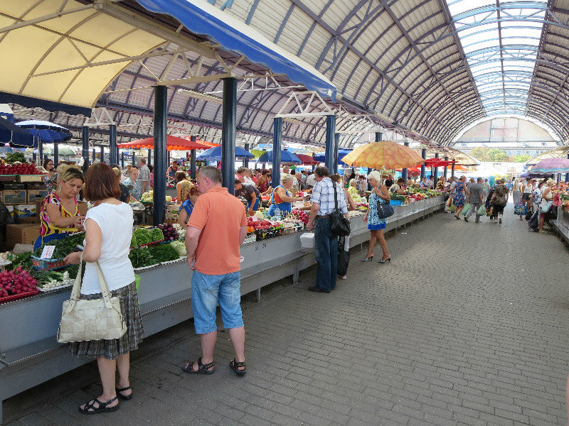Belarus Komarovsky Market Vegies