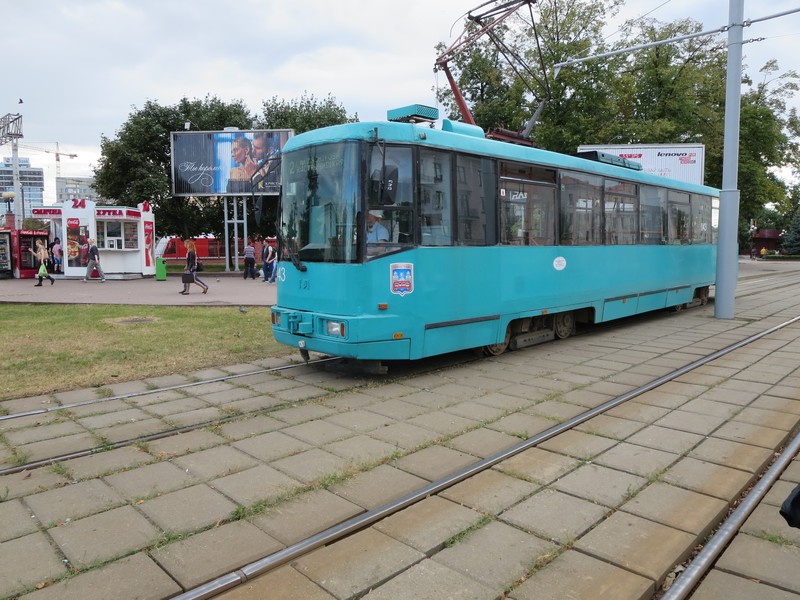 A tram 