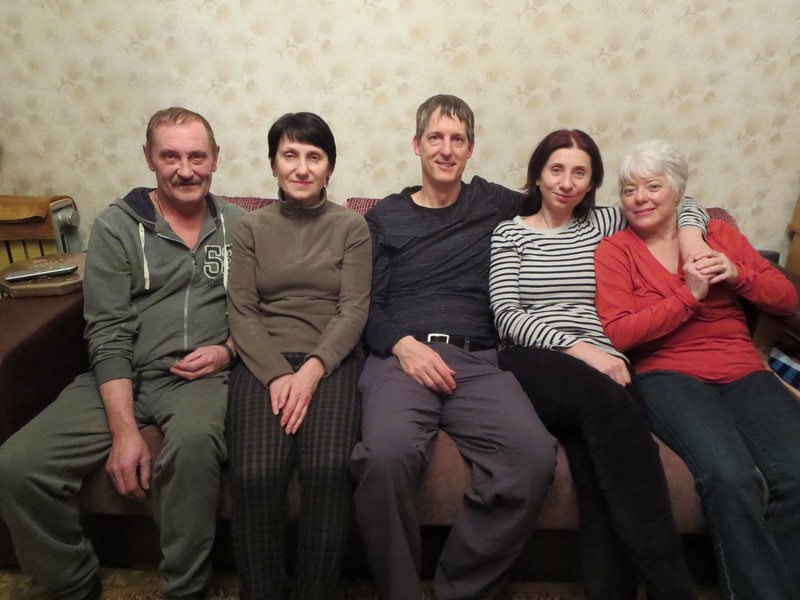 Irina's family and friends