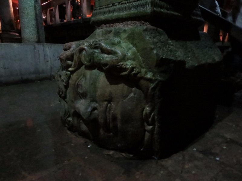 cistern Medusa column base