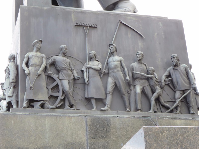 Soviet-style reliefs