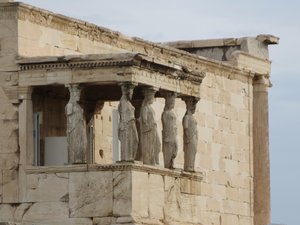Caryatids, The Erechtheum, Acropolis, Athens